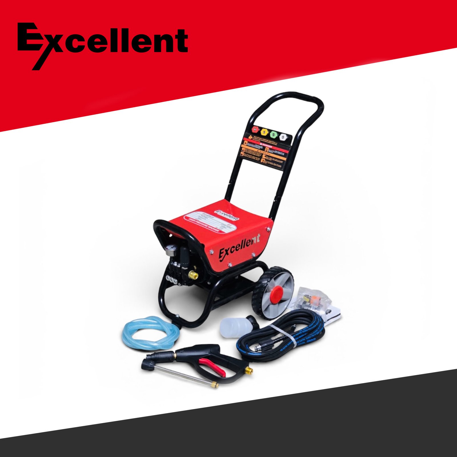 Excellent High Pressure Washer B5 Model -Trolly Type Car Washer - Image 4