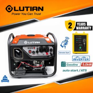 Lutian 5KW Auto Start Inverter Petrol Generator - 5KW Inverter Generator With Remote Start Lutian LT6000I/E Remote ( 5000W )