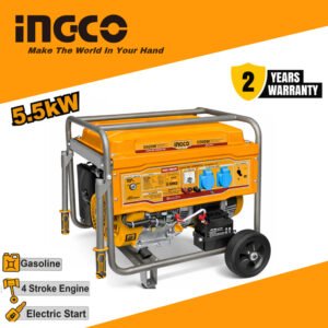 Ingco 5.5 KW Self Start Petrol Generator - 5500watts Ingco Generator GE55003