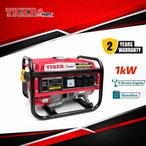 TIGER 1 KW Petrol Generator - 1000watts Generator Tiger EC1300 & EC1500
