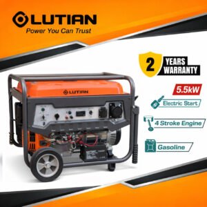 Lutian 5KW Self Start Petrol Generator - 5.5KW Generator Lutian LT6500EN-6 ( 5500W )