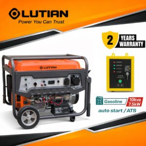 Lutian 10KVA Auto Start Petrol Generator - 7.5KW ATS Generator Lutian LT9000EN-6 ATS ( 7500W )