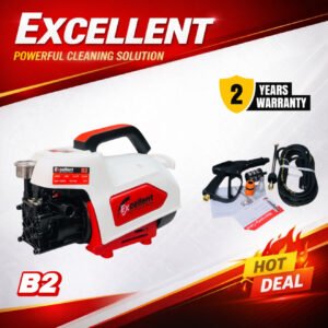 1 Excellent High Pressure Washer B2 Model - 800 Watts 50Bar Car Washer