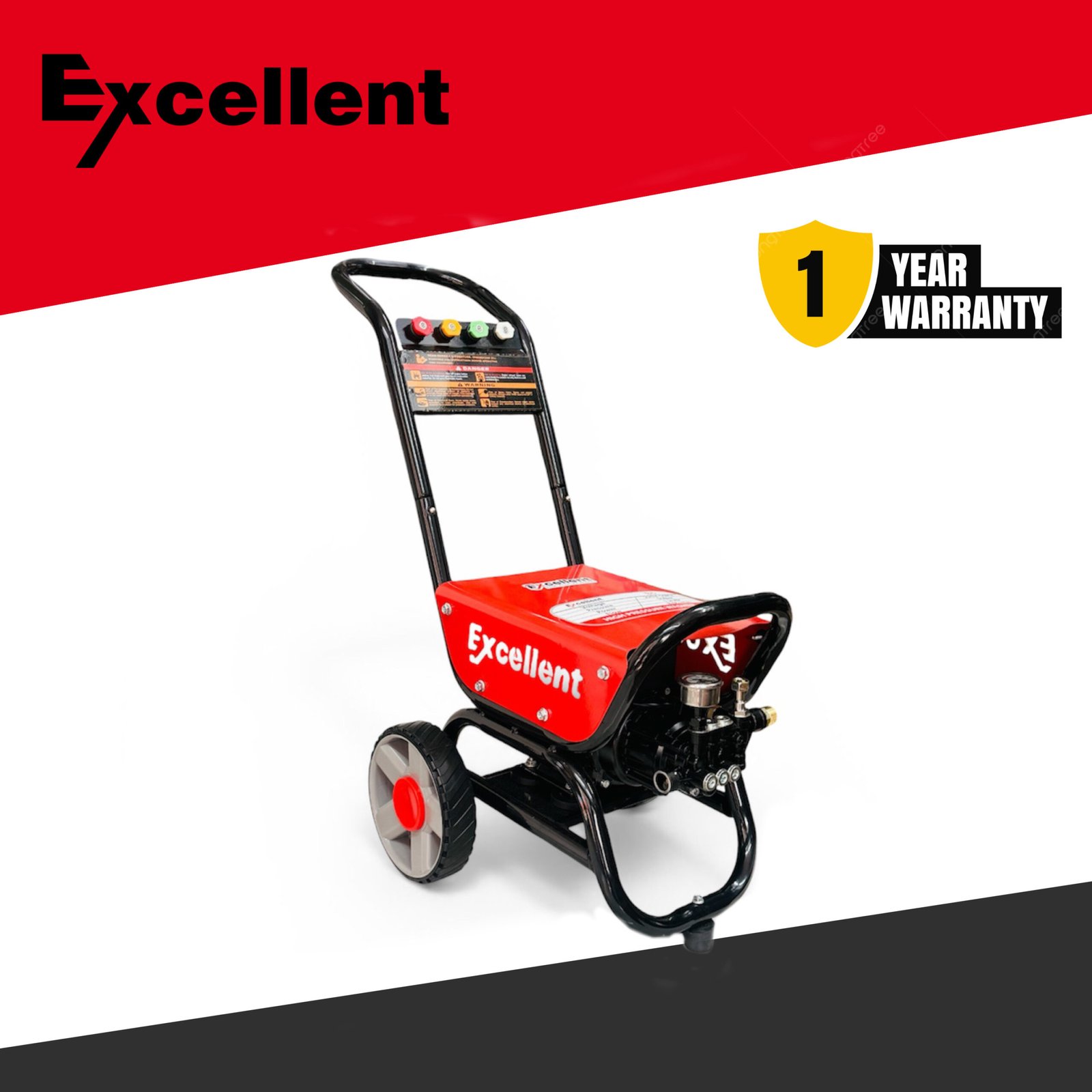 Excellent High Pressure Washer B5 Model -Trolly Type Car Washer - Image 2