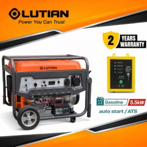 Lutian 5KW Auto Start Petrol Generator - 5.5KW ATS Generator Lutian LT6500EN-6 ATS ( 5500W )