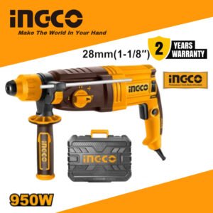 INGCO Rotary Hammer 950W-INCGO (RGH9528) – Ingco Rotary Hammer