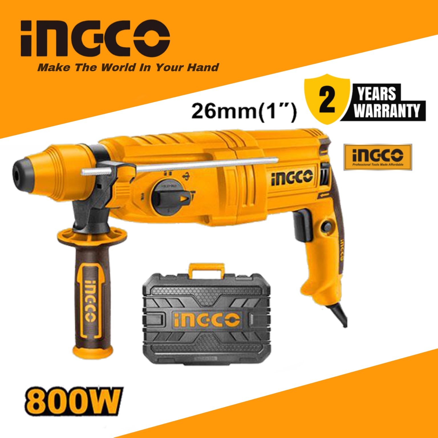 INGCO Rotary Hammer-INCGO (RGH9028) – Ingco Rotary Hammer