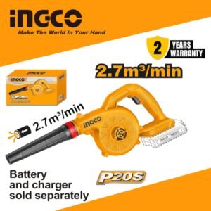 INGCO Cordless Blower- INGCO Cordless Blower (CABLI2078) – Ingco Cordless Blower