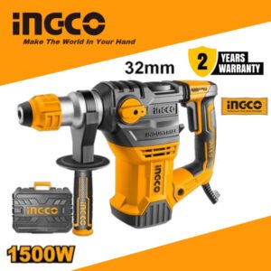 INGCO Rotary Hammer 1500W-INCGO (RH150028) – Ingco Rotary Hammer